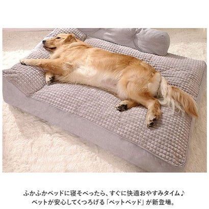 ペットベッド pk23d 【返品不可商品】 （グレー）｜詳細画像