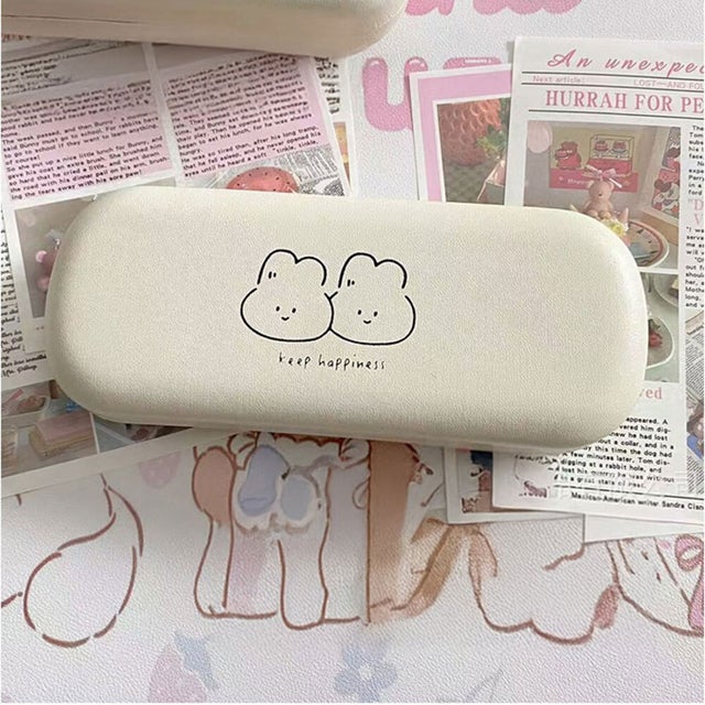 メガネケース サングラスケース 収納 （ウサギ）