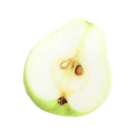 おもしろい フルーツしおり果物 （ナシ）