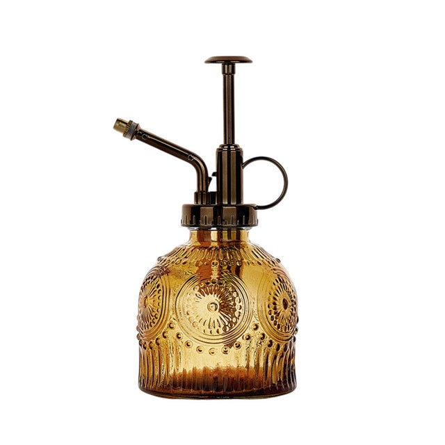 霧吹き 水やり ガーデニング （オレンジブラウン）