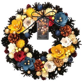 アートピースリース L （陶製の花瓶に生けられた小さな花束）
