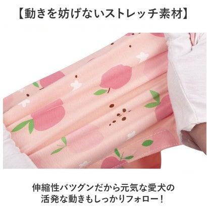 犬 術後服 傷舐め防止 中型犬 大型犬 ストレッチ （グレーブラウン）｜詳細画像