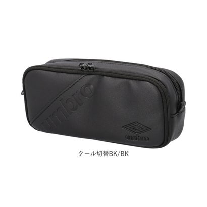 umbro アンブロ ペンケース （ナナメロゴBK/BK）｜詳細画像