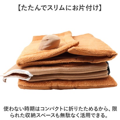 ペットベッド 冬用 （キャメル）｜詳細画像