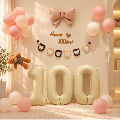 風船100日 （ブルー）｜詳細画像