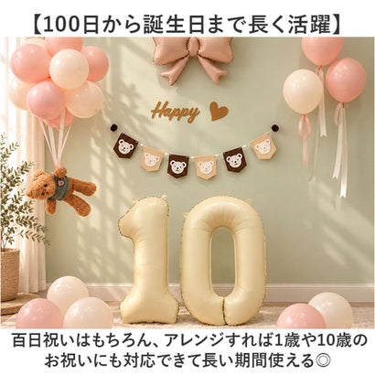 風船100日 （ブルー）｜詳細画像
