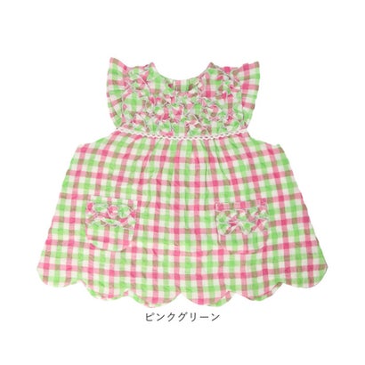 キッズエプロン （グレー）｜詳細画像
