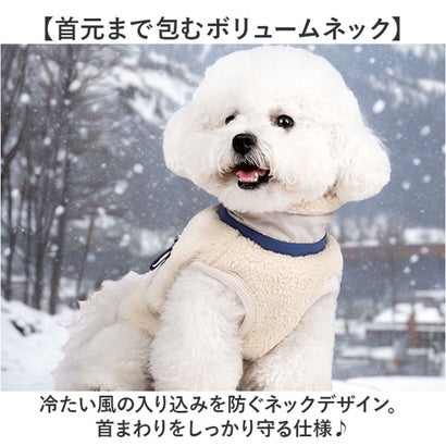 犬服 ハーネス ジャケットベスト 背開き （ブラウン）｜詳細画像