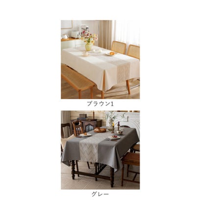 テーブルクロス （グレー）｜詳細画像