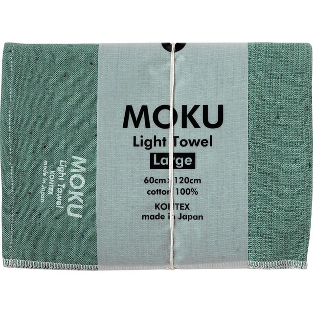 
                    MOKU タオル Lサイズ （ブルーグリーン）