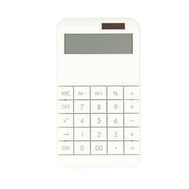 シンプル電卓 cal23 （ホワイト）