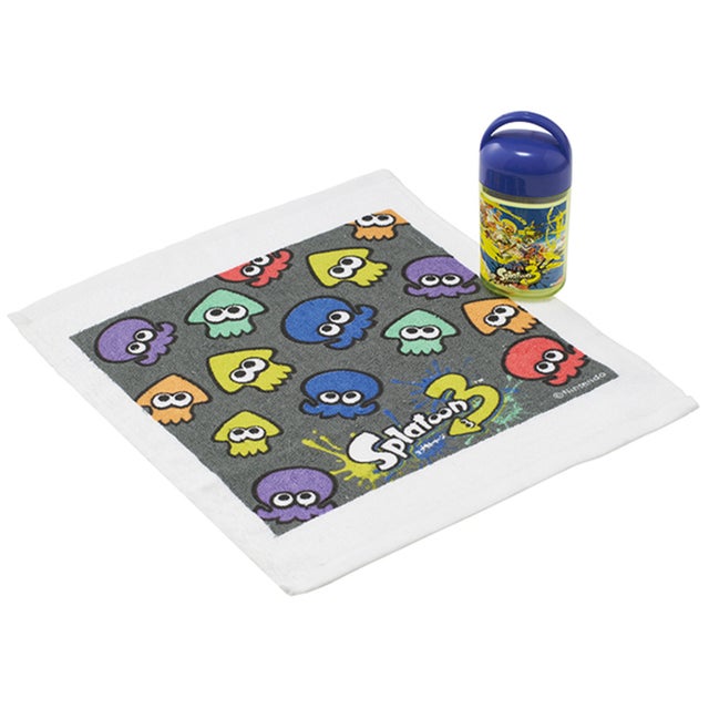 キャラクター 抗菌ケース付おしぼり OA5AG （スプラトゥーン3）