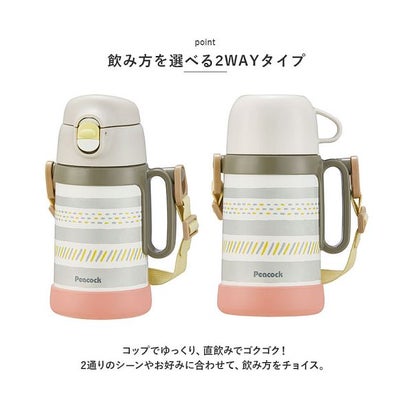 バックヤードファミリー BACKYARD FAMILY Peacock 2WAYボトル ASNW50【返品不可商品】（グレー）｜詳細画像
