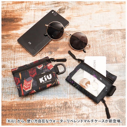 KiU キウ ウォーターリペレントマルチケース WR MULTI CASE （900.ブラック）｜詳細画像