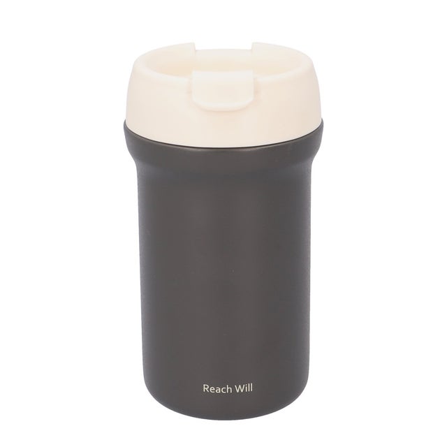 ステンレス製 CAFE ダイレクトマグボトル 380ml【返品不可商品】 （ブラック）
