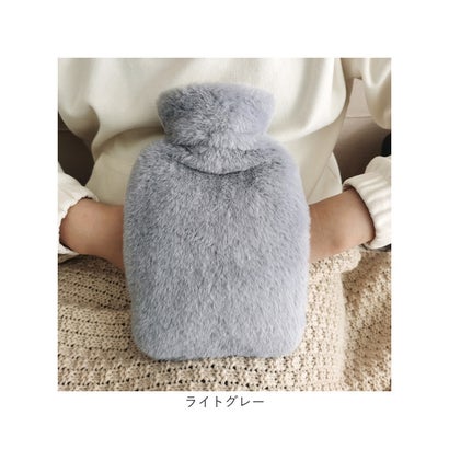 湯たんぽ もこもこ ポケット付き ysg5359 （パープル）｜詳細画像