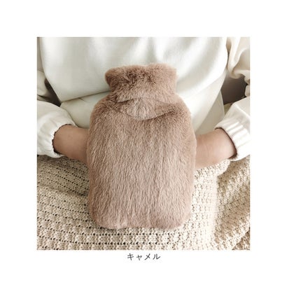 湯たんぽ もこもこ ポケット付き ysg5359 （パープル）｜詳細画像