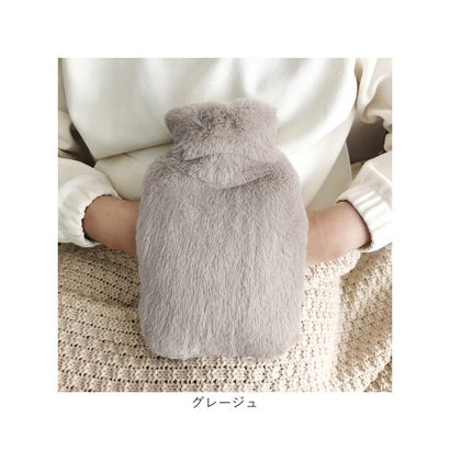 湯たんぽ もこもこ ポケット付き ysg5359 （パープル）｜詳細画像