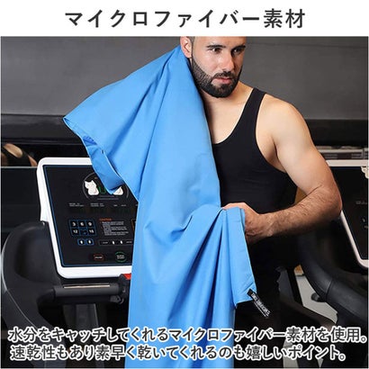 バックヤードファミリー BACKYARD FAMILY 速乾タオル スイミングタオル 2枚セット gtowel6012 （オレンジ）｜詳細画像