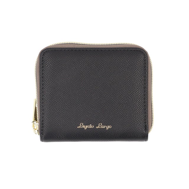 Legato Largo ツートーンウォレット 2つ折り財布 （BK.ブラック）