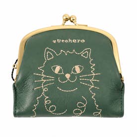 zucchero ズッケロ 55522 がま口財布 （50グリーン）