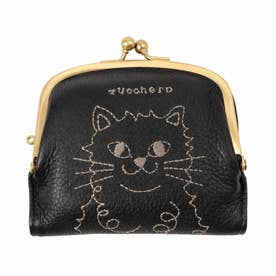 zucchero ズッケロ 55522 がま口財布 （10ブラック）
