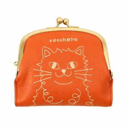 zucchero ズッケロ 55522 がま口財布 （34オレンジ）｜詳細画像