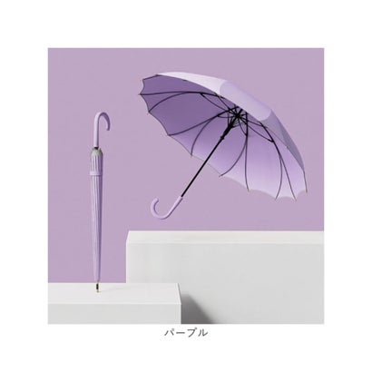 傘 レディース 晴雨兼用 花びら おしゃれ （パープル）｜詳細画像