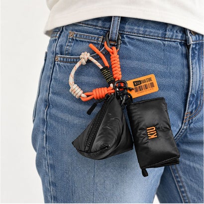 バックヤードファミリー BACKYARD FAMILY KiU キウ PUFFY MINI POUCH & STRAP （912.ブラウン）｜詳細画像