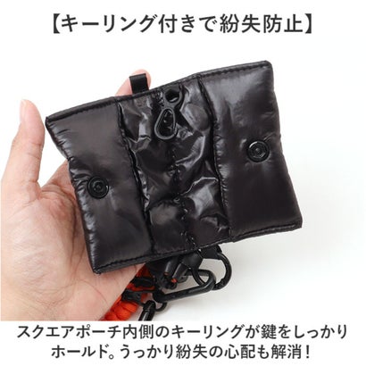 バックヤードファミリー BACKYARD FAMILY KiU キウ PUFFY MINI POUCH & STRAP （955.シルバー）｜詳細画像