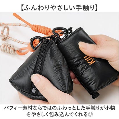 バックヤードファミリー BACKYARD FAMILY KiU キウ PUFFY MINI POUCH & STRAP （955.シルバー）｜詳細画像