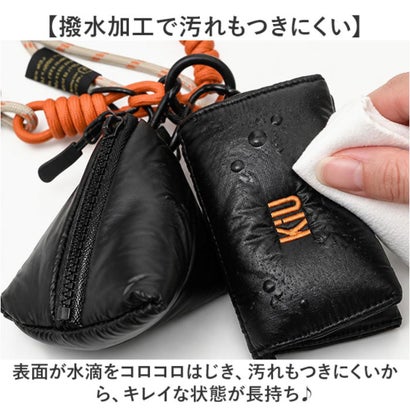 バックヤードファミリー BACKYARD FAMILY KiU キウ PUFFY MINI POUCH & STRAP （955.シルバー）｜詳細画像