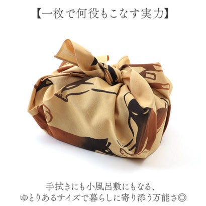 バックヤードファミリー BACKYARD FAMILY JIKAN STYLE 注染はんかち （だるま）｜詳細画像