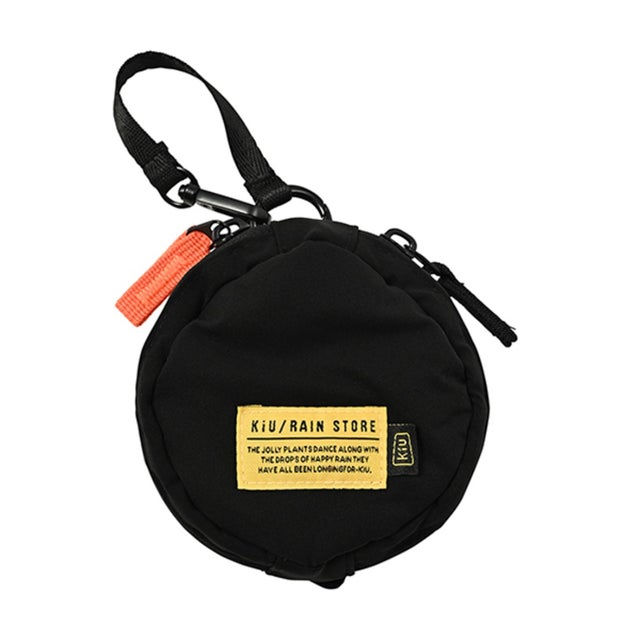 KiU キウ PAD ROUND POUCH （900.ブラック）