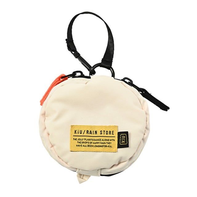 KiU キウ PAD ROUND POUCH （967.アイボリー）
