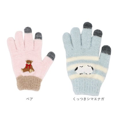 スマホ手袋キッズ （トイプードル）｜詳細画像