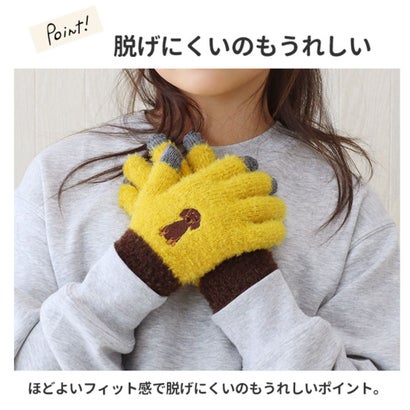 スマホ手袋キッズ （シロウサギ）｜詳細画像