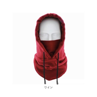フェイスウォーマー ネックウォーマー 防寒防風 kwarmer01 （オレンジ）｜詳細画像