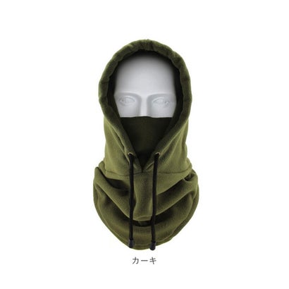 フェイスウォーマー ネックウォーマー 防寒防風 kwarmer01 （オレンジ）｜詳細画像