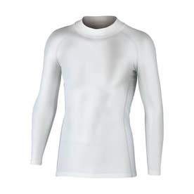 ノーブランド No Brand BTパワーストレッチ ハイネックシャツ （ホワイト）