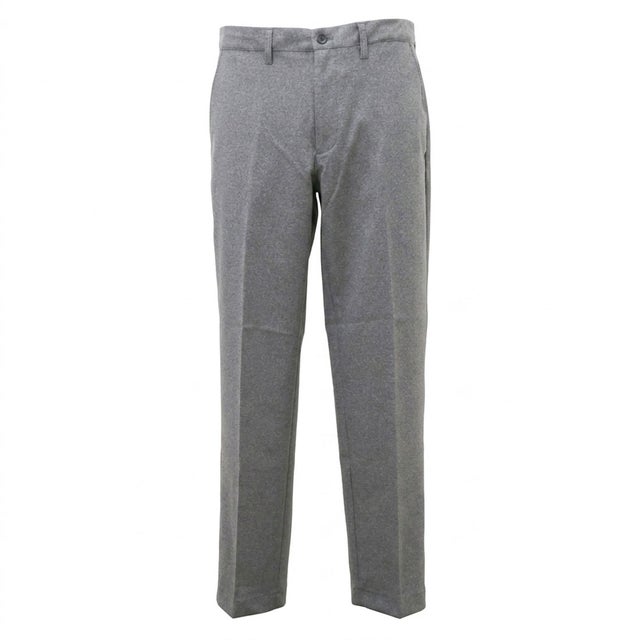 URBAN SQUARE なめらかヘリンボーン トラウザーパンツ （GREY）