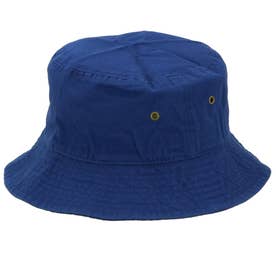 ノーブランド No Brand NEWHATTAN ニューハッタン #1500 stonewash BUCKET HAT solid （ロイヤルブルー）
