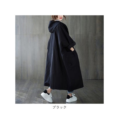 トレンチコート アウター lycoat7 （ブルー）｜詳細画像