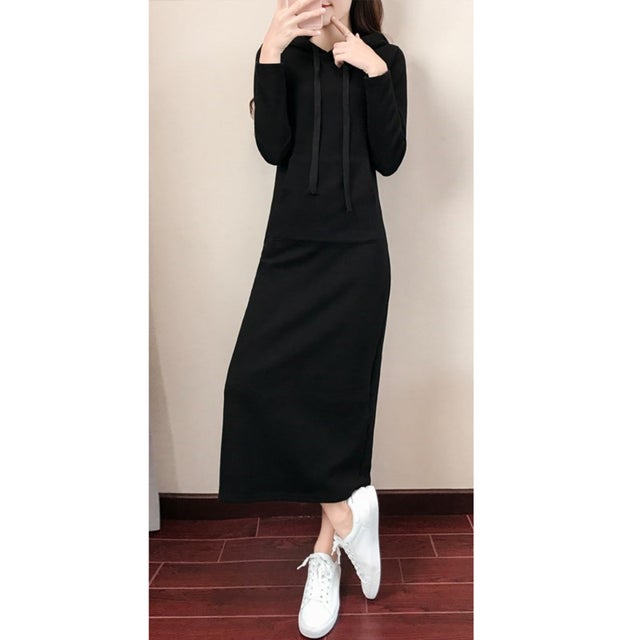 ロングワンピース konepiece58 （ブラック）