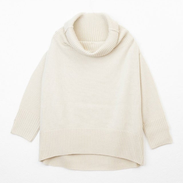 ラメスヌードニット （ivory）