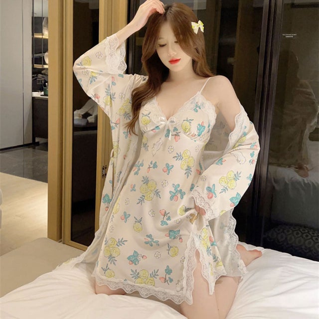 ナイトウェア 2点セット nightwear925o2 （フラワーベアー）