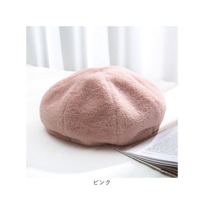 ベレー帽 秋冬 shberet02 （ピンク）｜詳細画像