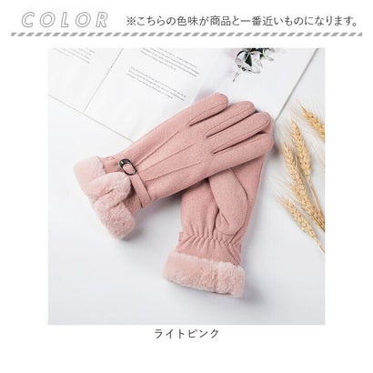 手袋 おしゃれ スマホ操作できる sglovesb706 （ベージュ）｜詳細画像