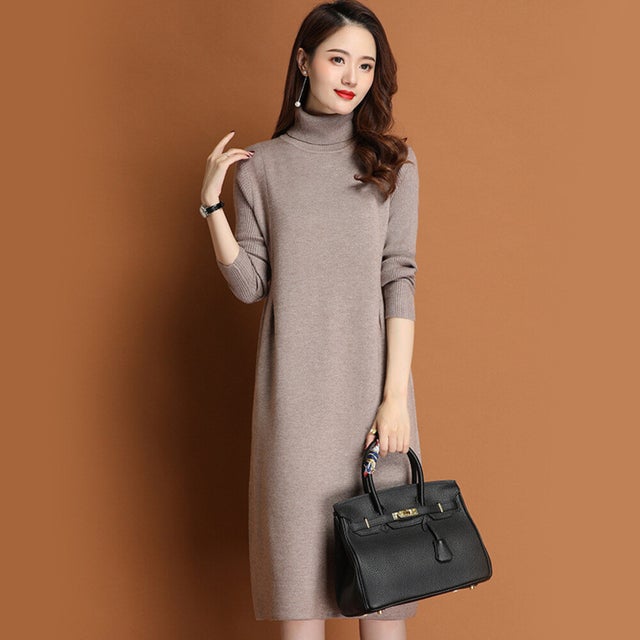 ニットワンピース konepiece48 （グレージュ）