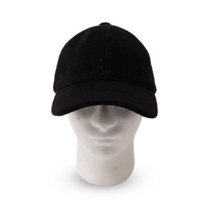 ウール混ユニセックスキャップ （BLACK）｜詳細画像